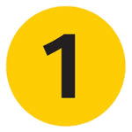 logo metro ligne 1